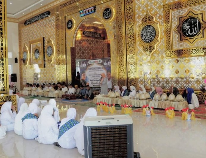 Maulid Nabi Dirangkai Pengukuhan 80 Pengurus BKMT Periode 2026–2031