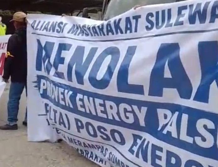 Masyarakat Adat Sulewana Tuntut Pertanggungjawaban Poso Energy