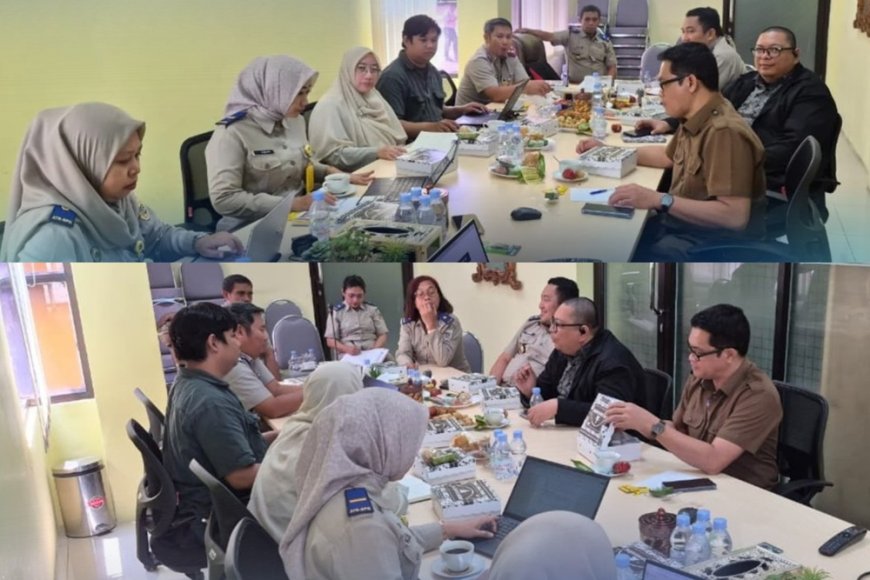 Kantah dan Pokja Reviu Dokumen Lelang Pekerjaan Konstruksi Renovasi Gedung Pertanahan Kota Palu