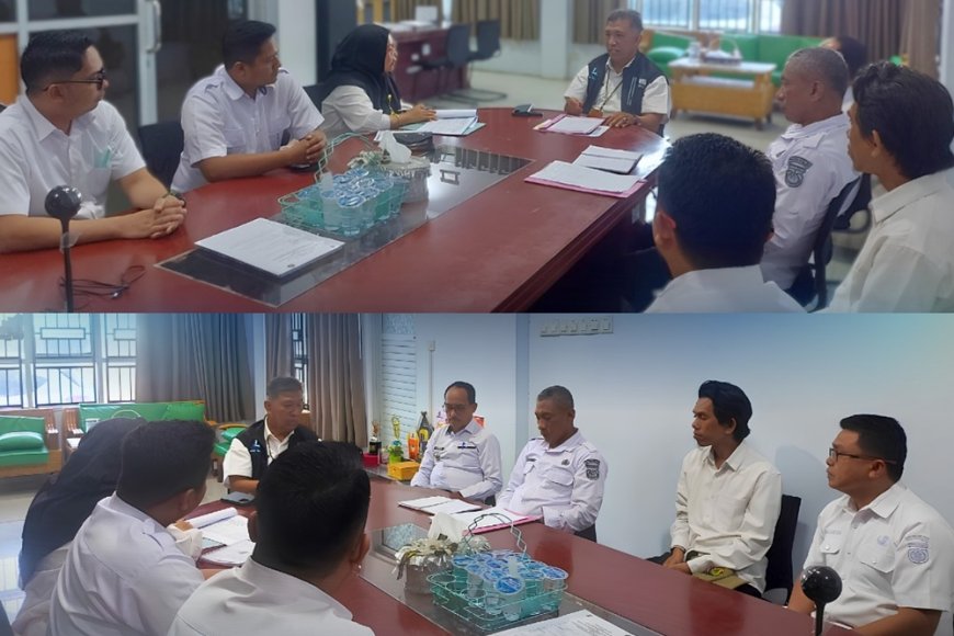 Kantah Kota Palu Koordinasi Bapenda Terkait Arahan KPK