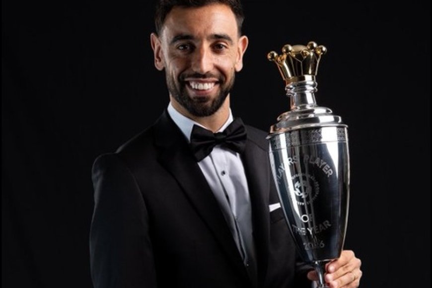 Dapat Suara Terbanyak, Bruno Fernandes Jadi Pemain Terbaik PFA Musim 2025/2026