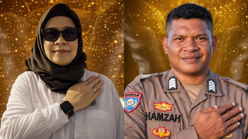AKP Siti dan Bripka Hamzah Wakili Polda Sulteng di Final Hoegeng Awards 2026
