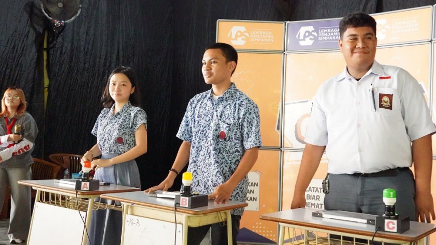 LPS GenZmart 2026 di SMA 2 Palu dan SMA Madani Palu, Belajar Keuangan Jadi Menyenangkan