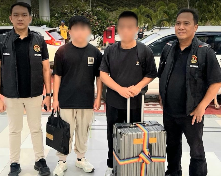 Imigrasi Palu Deportasi Warga Negara Tiongkok 