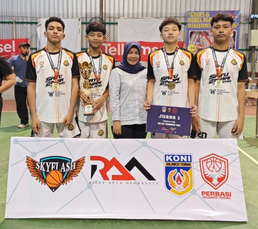 Tiga Juara Pertama, 168 Basketball Bersinar di Kompetisi 3x3