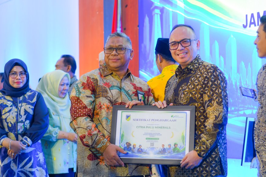 PT CPM Raih Juara I Jamsostek Award Sulteng 2026, Prestasi Tiga Tahun Berturut-turut