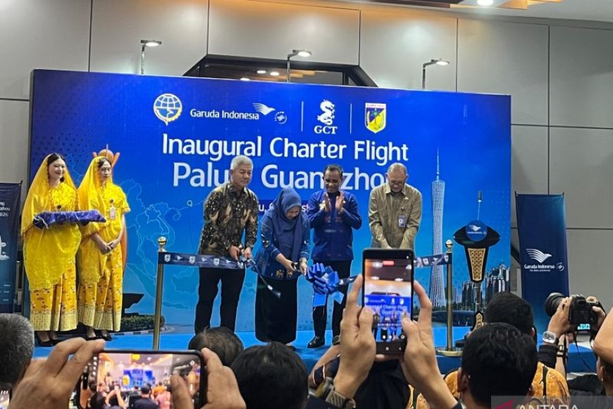 Bandara Mutiara Resmi Layani Penerbangan Internasional Palu-Guangzhou