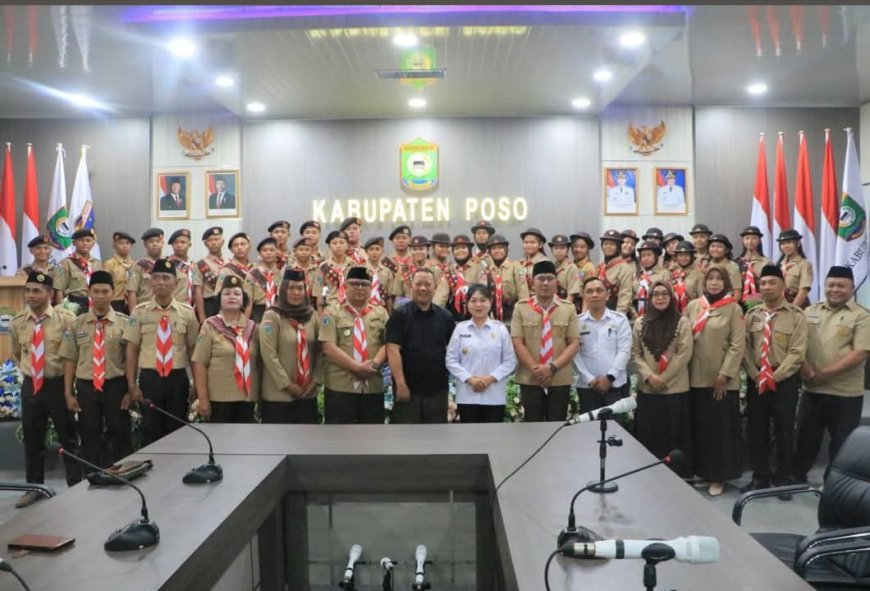 Pemkab Poso Lepas 54 Peserta  Jambore Nasional XII Tahun 2026