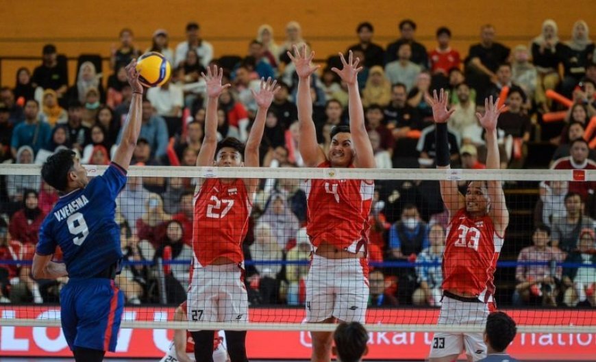 Voli Putra Indonesia Masuk Grup Berat Bersama Iran di Asian Games 2026