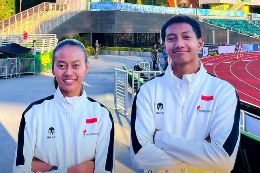 Dua Atlet Muda Tembus 10 besar Kejuaraan Dunia Atletik U20