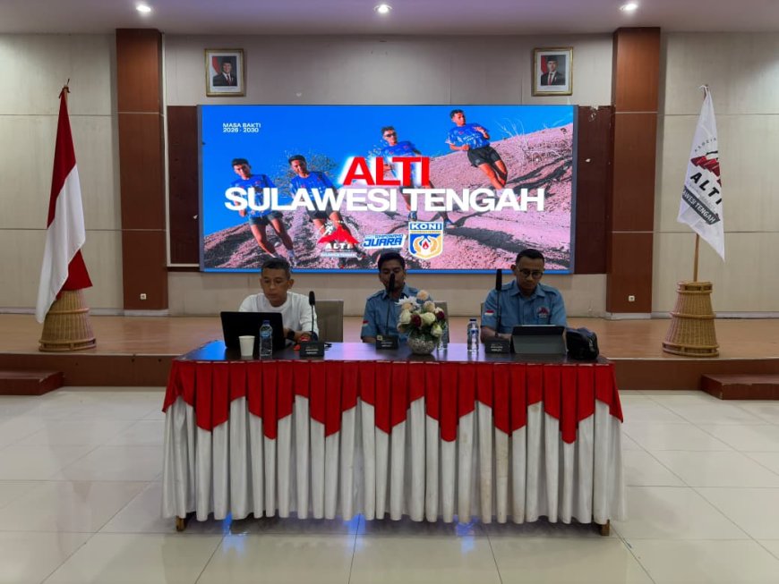 ALTI Sulteng Mulai Konsolidasi, Fokus Pembinaan Atlet hingga Porprov 2026