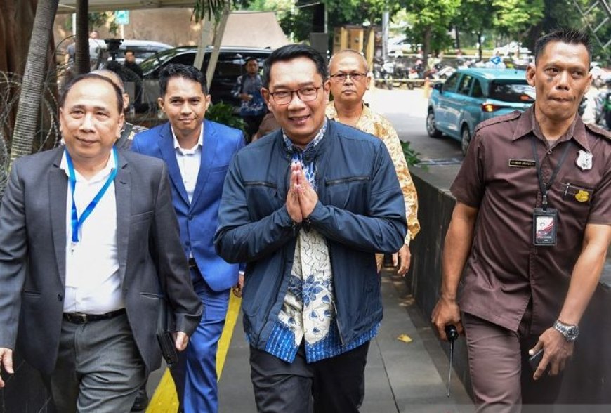 KPK Buka Peluang Periksa Ridwan Kamil Setelah Tahan Tersangka Bank BJB