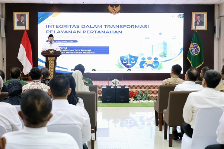 Buka PRESTASI Bersama KPK, Menteri Nusron Tanamkan Semangat Bekerja Mempermudah Rakyat