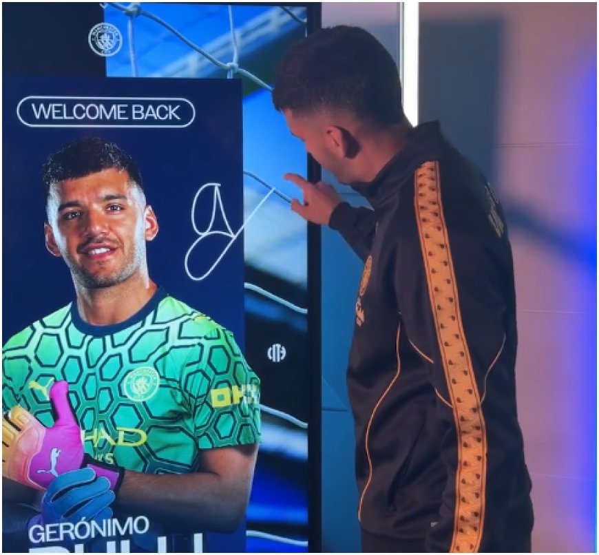 Kiper Timnas Argentina Geronimo Rulli Direkrut Manchester City