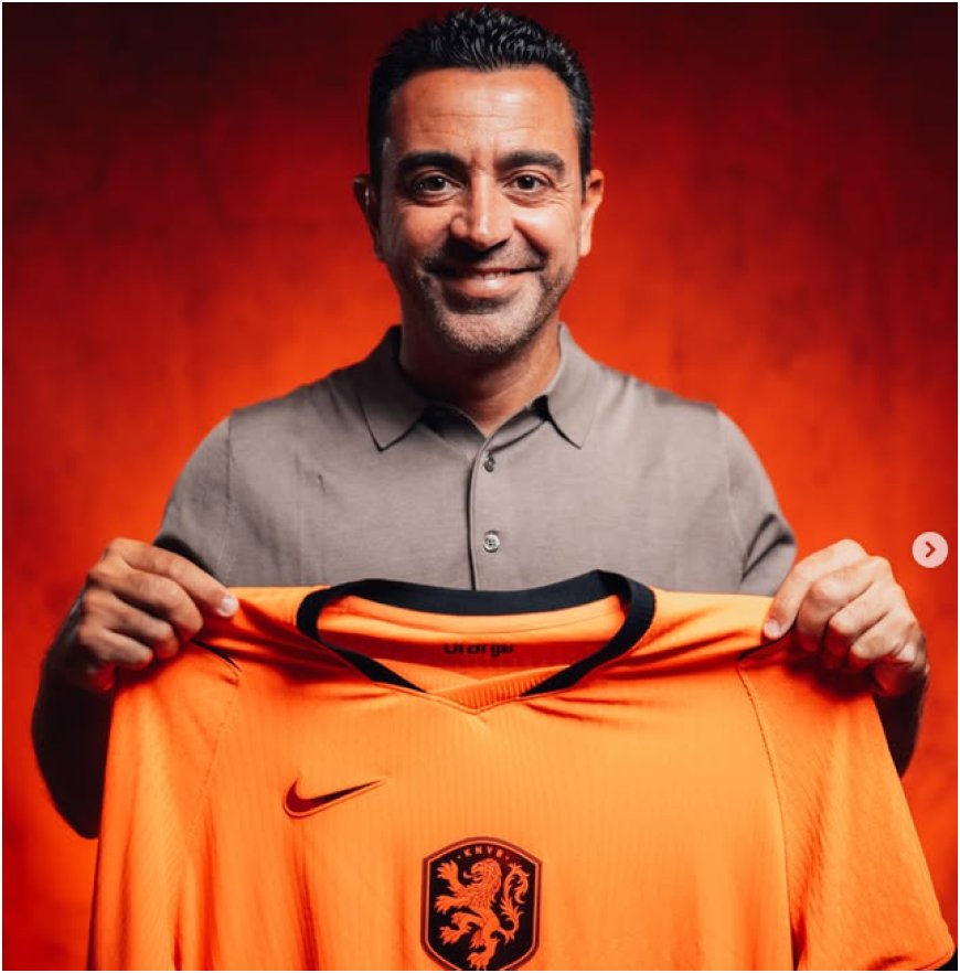 Xavi Hernandez Resmi Ditunjuk Untuk Tangani Timnas Belanda