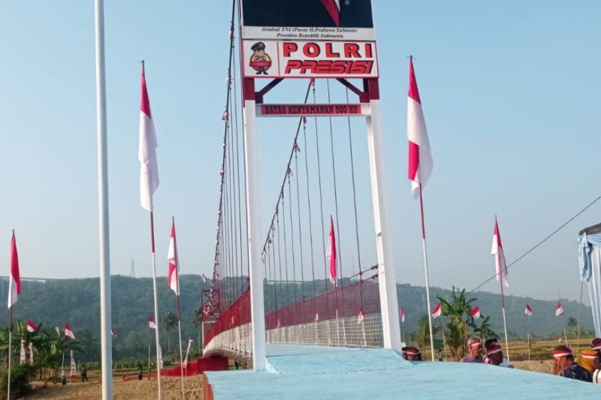 Prabowo Resmikan 3.395 Jembatan dan 3.000 Sumber Air Bersih