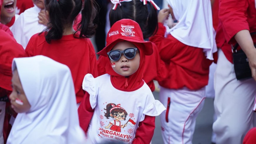 Parade Nuansa Merah Putih, Sarana Anak TK Belajar Karakter