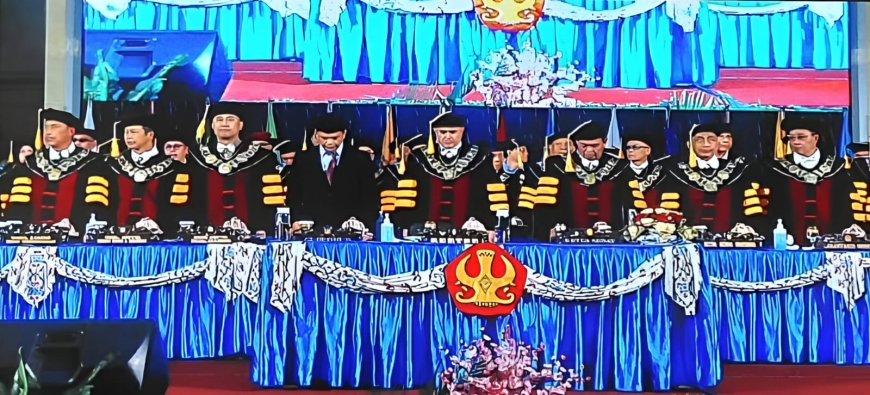 Pesan Rektor Untad Wisuda ke-137: Jadilah Pohon Peneduh