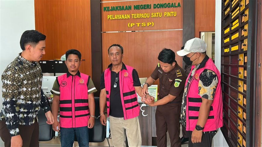 Kejari Donggala Tahan Tiga Tersangka Korupsi Jalan Desa