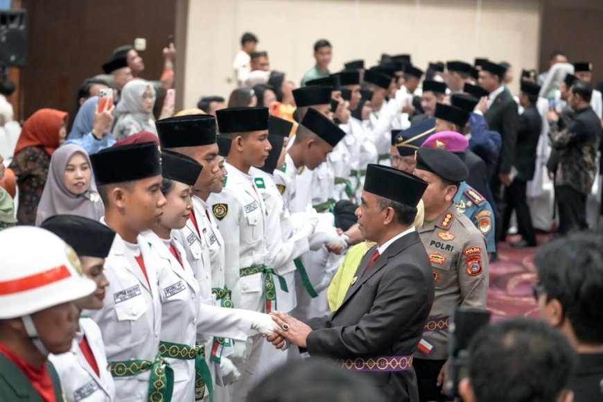 69 Putra-Putri Sulteng Siap Kibarkan Merah Putih pada HUT Ke-81 Kemerdekaan RI