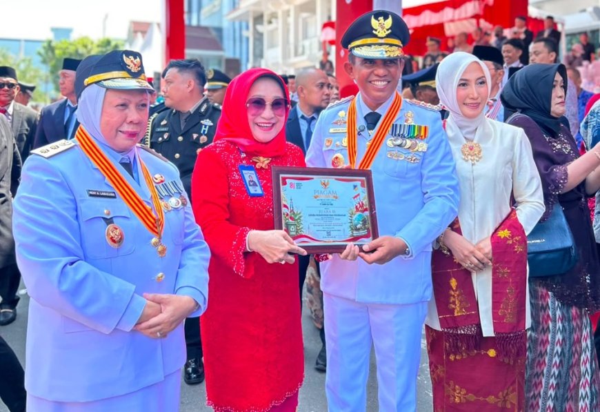 Semarak HUT Kemerdekaan, Bank Sulteng Juara II Lomba Kebersihan Antarperbankan Se-Sulteng