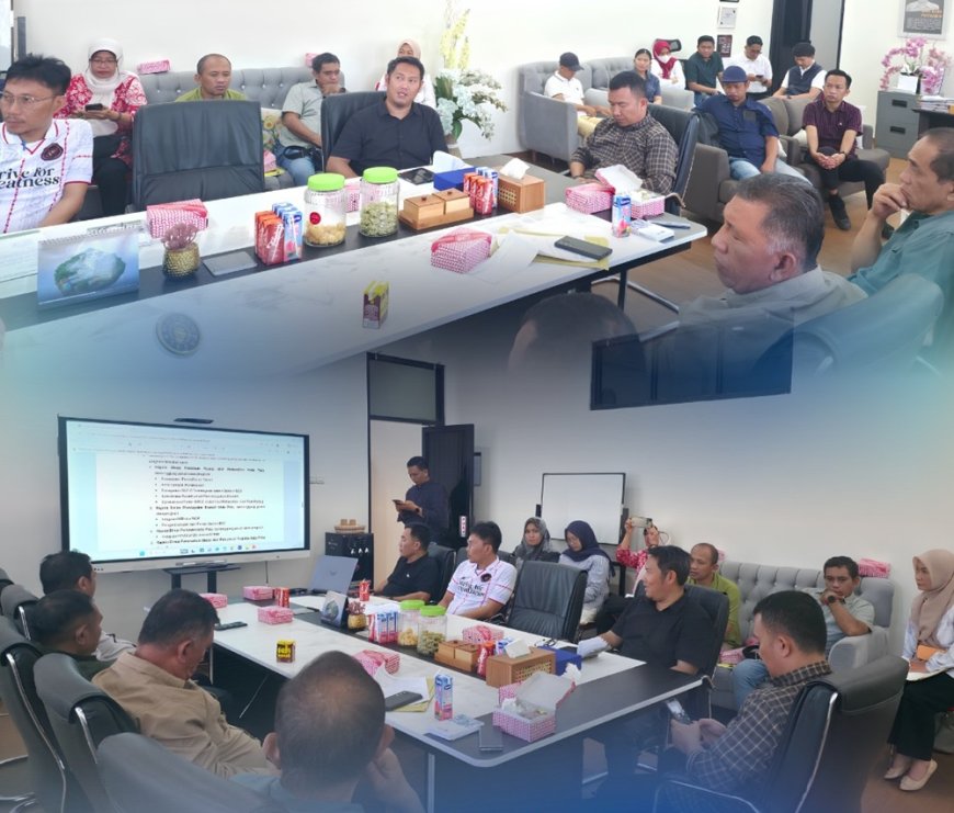 Pertanahan Kota Palu Hadiri Rakor Sembilan Paket Kerja Sama dengan Pemkot