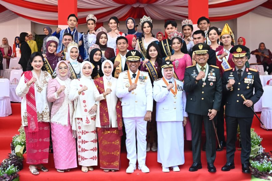 Upacara HUT ke-81 RI di Sulteng Berlangsung Khidmat
