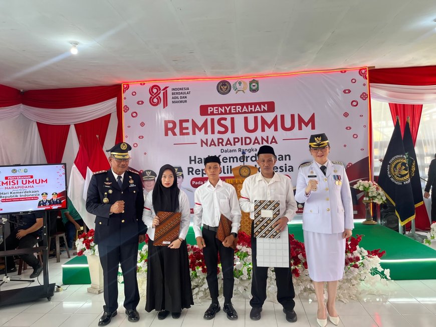 168 Warga Binaan di Rutan Poso Dapat Remisi