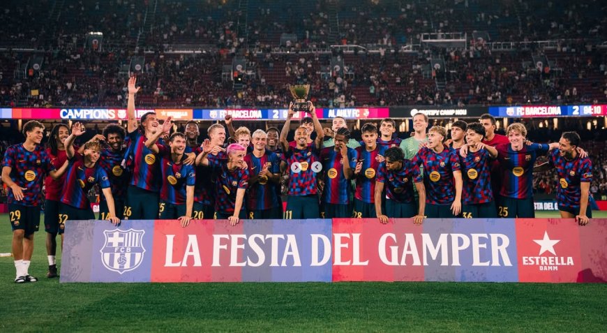 Joan Gamper Trophy: Barcelona Menang 2-1 Atas Klub Mesir Al Ahly