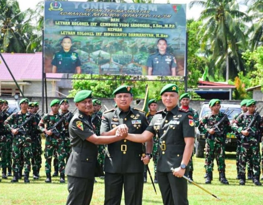 Yonif 714/SM Kini Berusia 21 Tahun