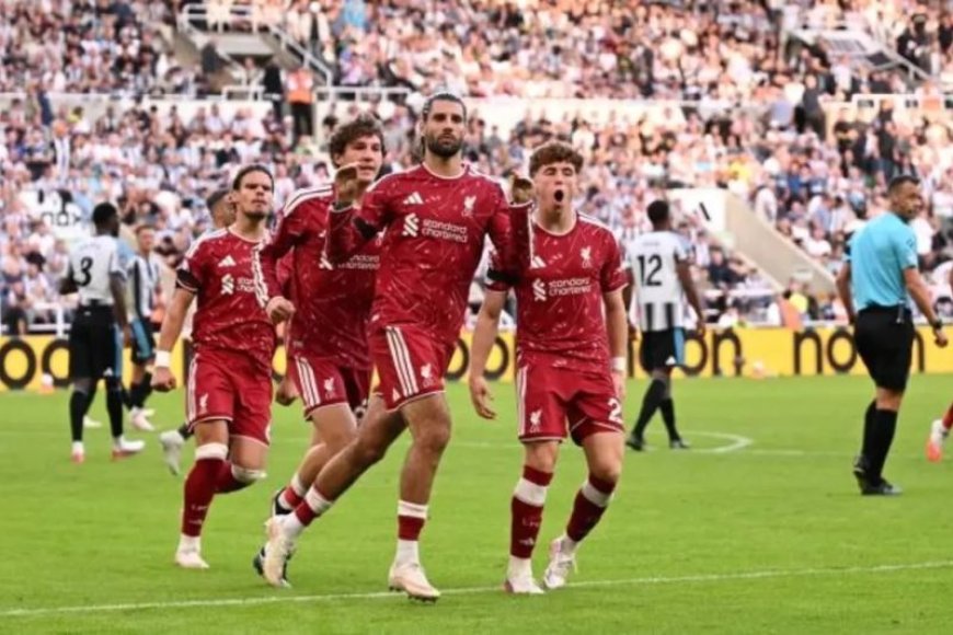 Liverpool Ditahan Imbang 2-2 di Kandang Newcastle