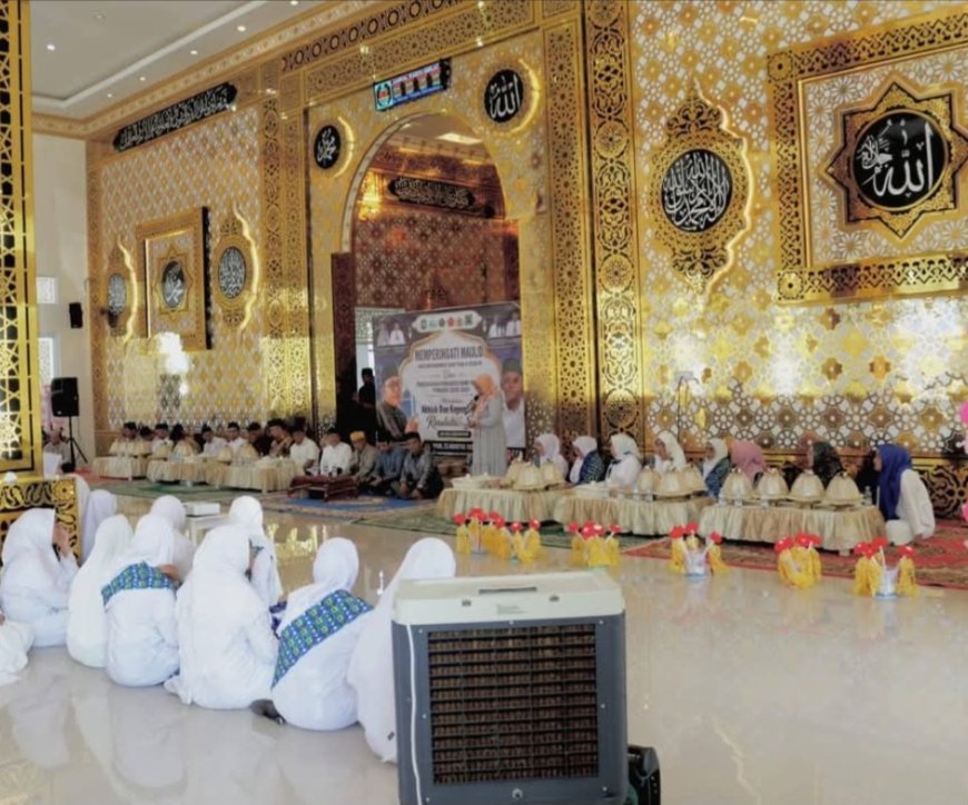 Maulid Nabi Dirangkai Pengukuhan 80 Pengurus BKMT Periode 2026–2031