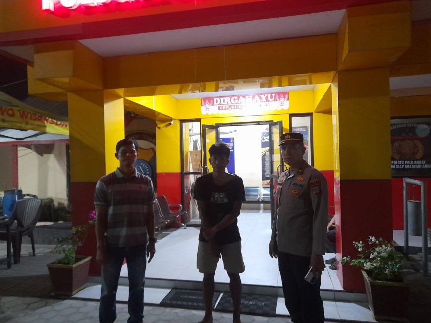 Polsek Palu Selatan Amankan Dua Terduga Pelaku Pencurian Tenda