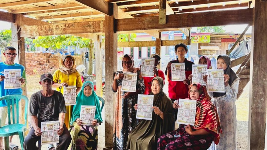 Mahasiswa KKN-PK 69 Unhas  Gelar GERAM untuk Tingkatkan Pengetahuan Petani Soal Pencegahan Myalgia
