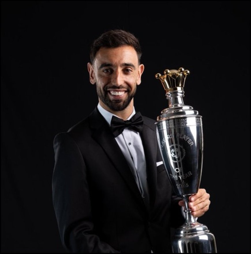 Dapat Suara Terbanyak, Bruno Fernandes Jadi Pemain Terbaik PFA Musim 2025/2026