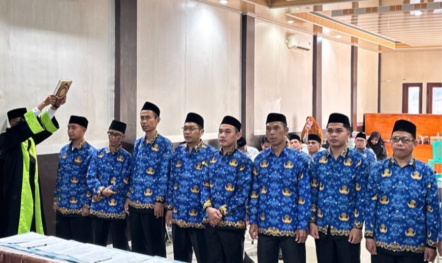10 Kepala KUA Dilantik, Berikut Ini Nama-Namanya