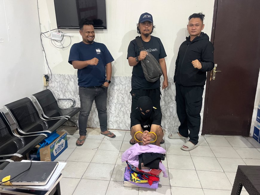 Polisi Bekuk Residivis Kasus Pencurian Seprei