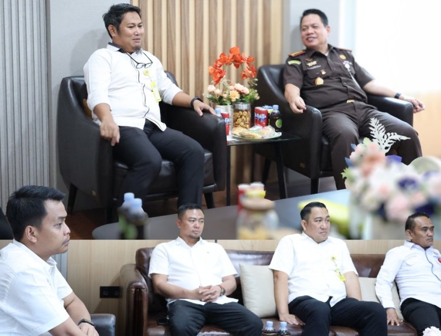 Pertanahan Kota Palu Silaturahmi ke Kejari Palu