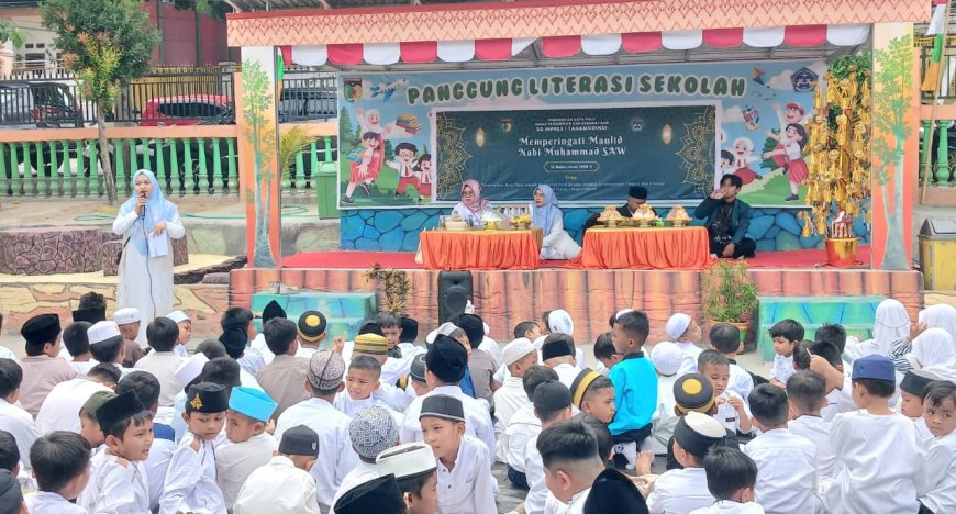 SD Inpres 1 Tanamodindi Gelar Peringatan Maulid Nabi