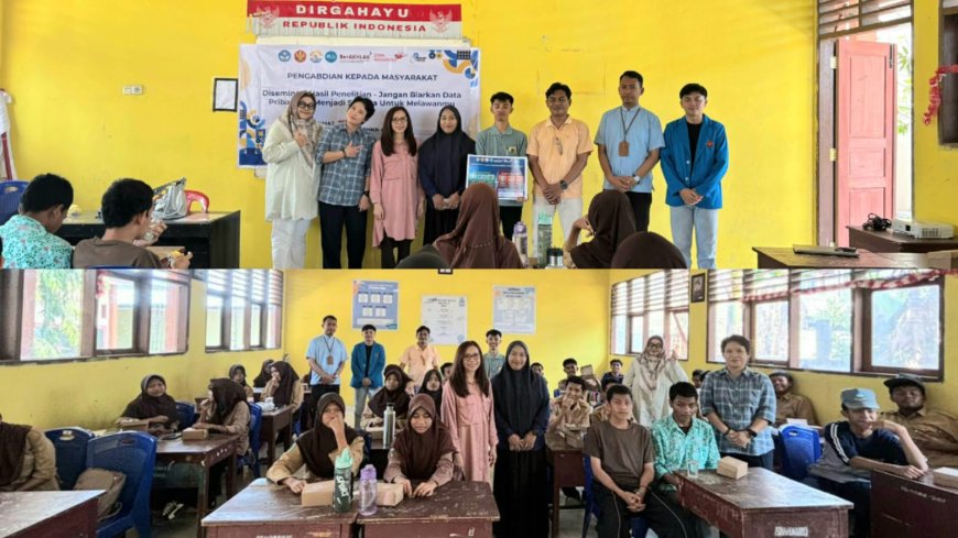 Tim PKM FH Untad Gelar Edukasi Hukum Digital di SMKN 6 Palu