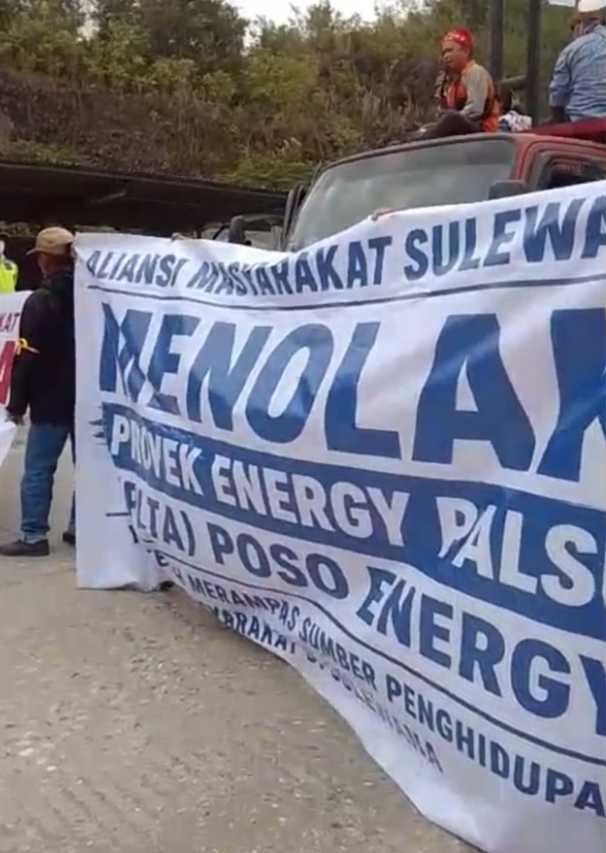Masyarakat Adat Sulewana Tuntut Pertanggungjawaban Poso Energy