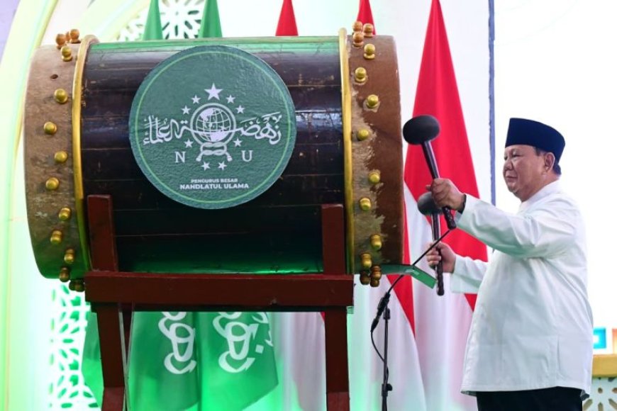 Prabowo Tegaskan Peran NU Jaga Stabilitas dan Masa Depan Bangsa