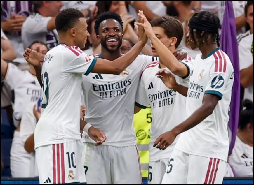    Menang 4-0 Atas Malaga, Real Madrid Puncaki Klasemen Sementara