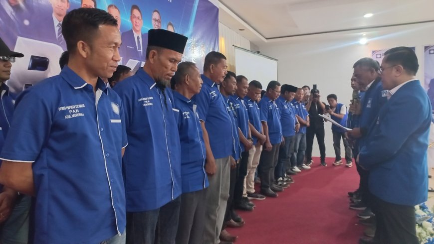 Pengurus PAN Morowali Periode 2025-2030 Dilantik