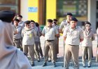 Apel Pagi Kantor Pertanahan Kota Palu: Pembina Apel Tekankan Capaian Realisasi Kinerja