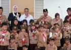 Murid TK Putra Dikukuhkan Jadi Pramuka Prasiaga, Wali Kota Palu: Ini Fondasi Karakter Sejak Dini
