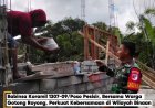 Cerita dari Bakti Agung: Saat Pak Babinsa dan Warga Bahu-membahu Bergotong Royong