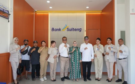 Warga Sigi Tak Perlu Jauh ke Kota, KCP Bank Sulteng di Palolo Resmi Beroperasi