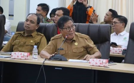 Wabup Soeharto Hadiri Rapat Koordinasi Penanganan Karhutla