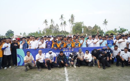 Gubernur Buka Piala Soeratin U-15 dan U-17 Sulteng